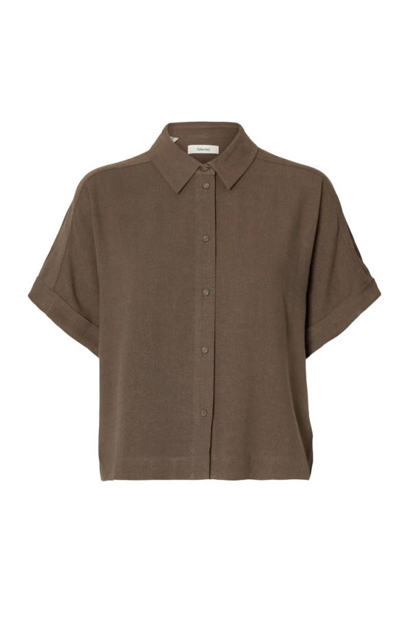 Selected Viva Cropped Shirt