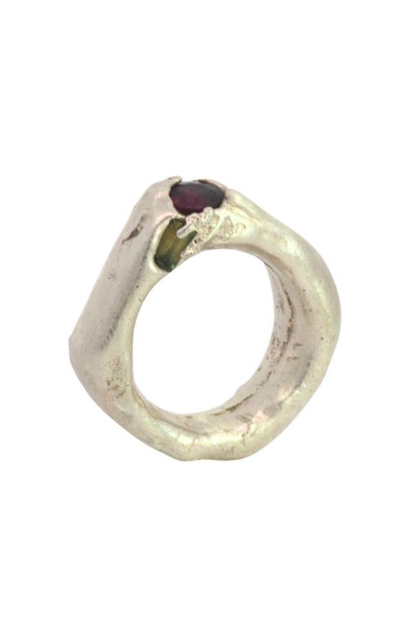 Siri Hansdotter Wilder Ring No.012643 Ring - Sterling Silver + Sapphires