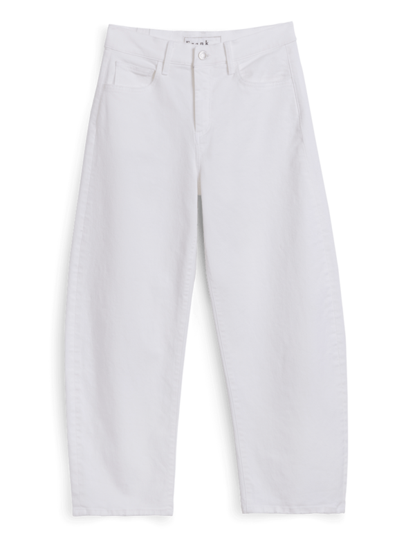 Frank & Eileen Brennan Barrel Jean - White Denim