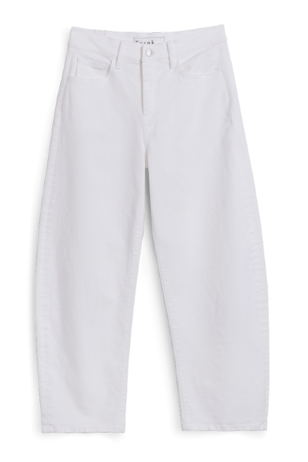 Frank & Eileen Brennan Barrel Jean - White Denim