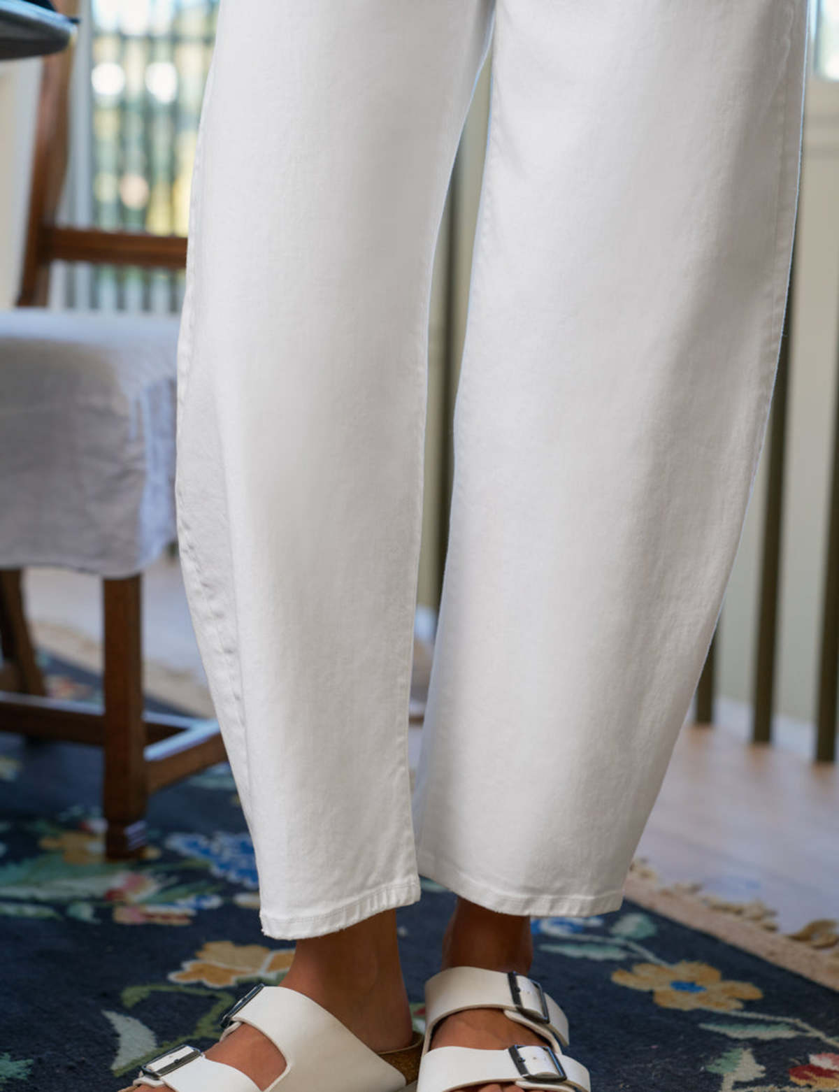 Frank & Eileen Brennan Barrel Jean - White Denim - Image 3 of 5