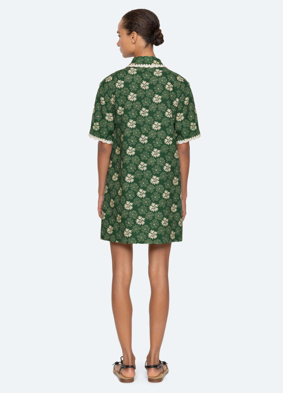 Sea NY Gloria Dress - Green - Image 5 of 5