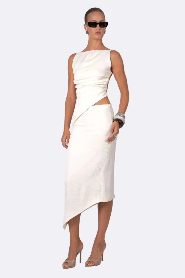 Nonchalant Label Belinda Skirt - Vanilla