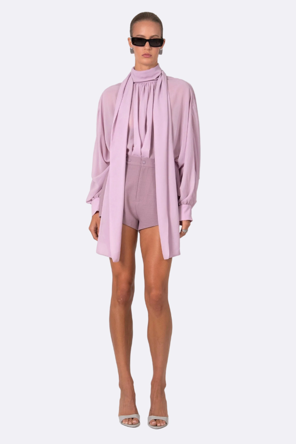 Nonchalant Label Zehra Shorts - Lilac