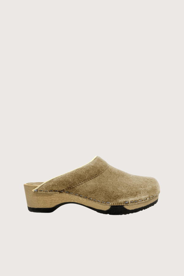 KUNSTEN Embla Clog - Dune Suede