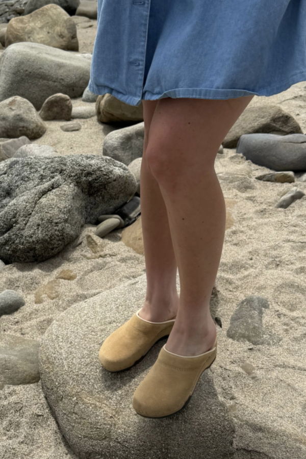 KUNSTEN Embla Clog - Dune Suede