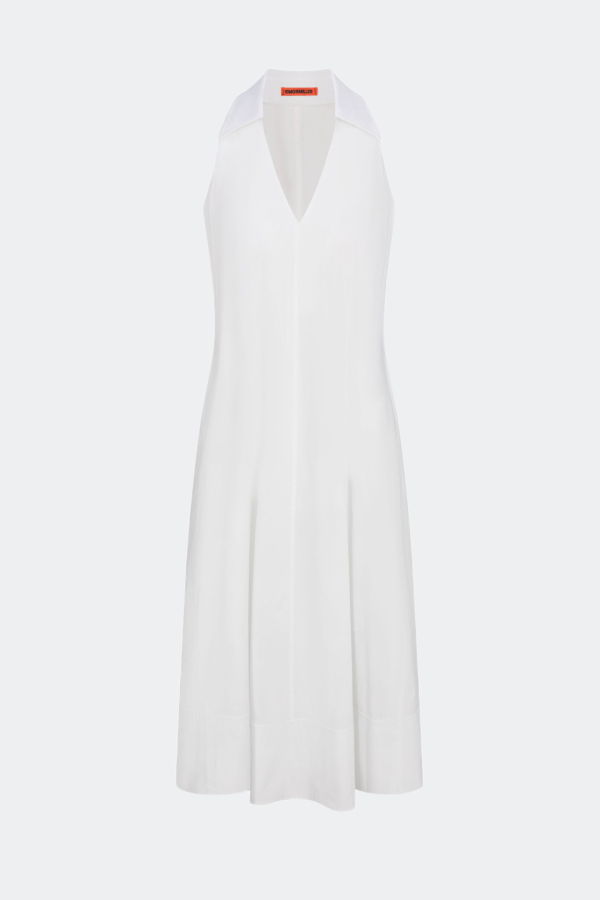 Simon Miller Nava Poplin Midi Dress - Macadamia