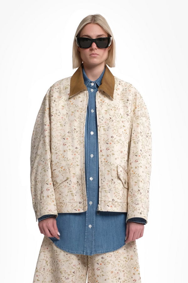 Tela Floral Print Light Jacket