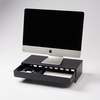 Yamazaki Home Monitor Stand with Drawer Desk Organizer - Thumbnail 8