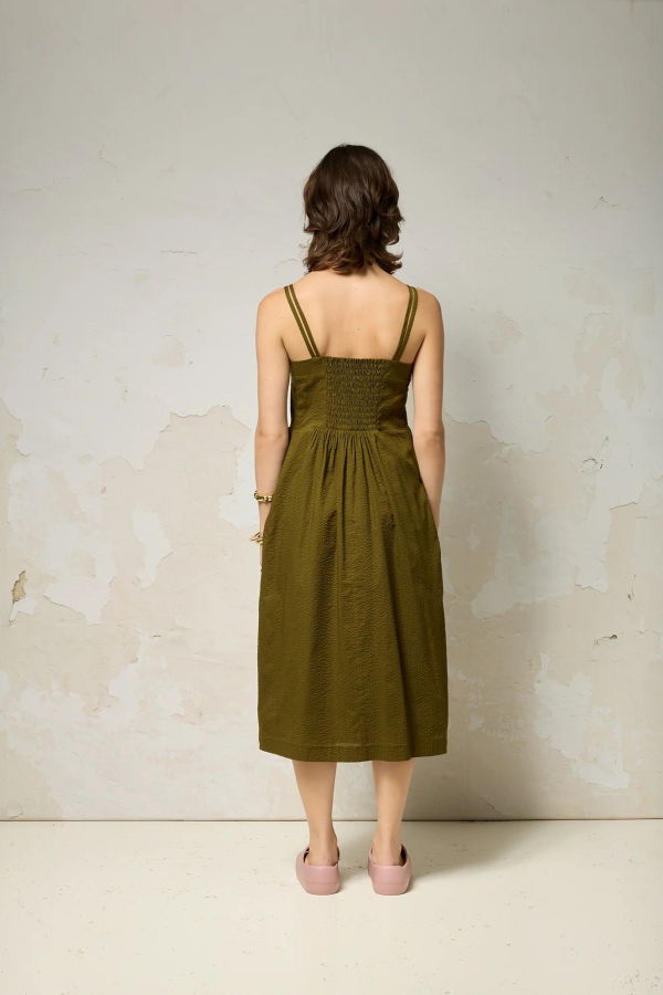 COKLUCH Thalassa Dress - Olive