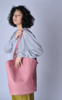 Trakatan Eloisa Fan Tote - Pink - Thumbnail 3