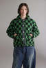 amente Round Collar Reversible Quilt Jacket - Thumbnail 1