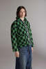 amente Round Collar Reversible Quilt Jacket - Thumbnail 3