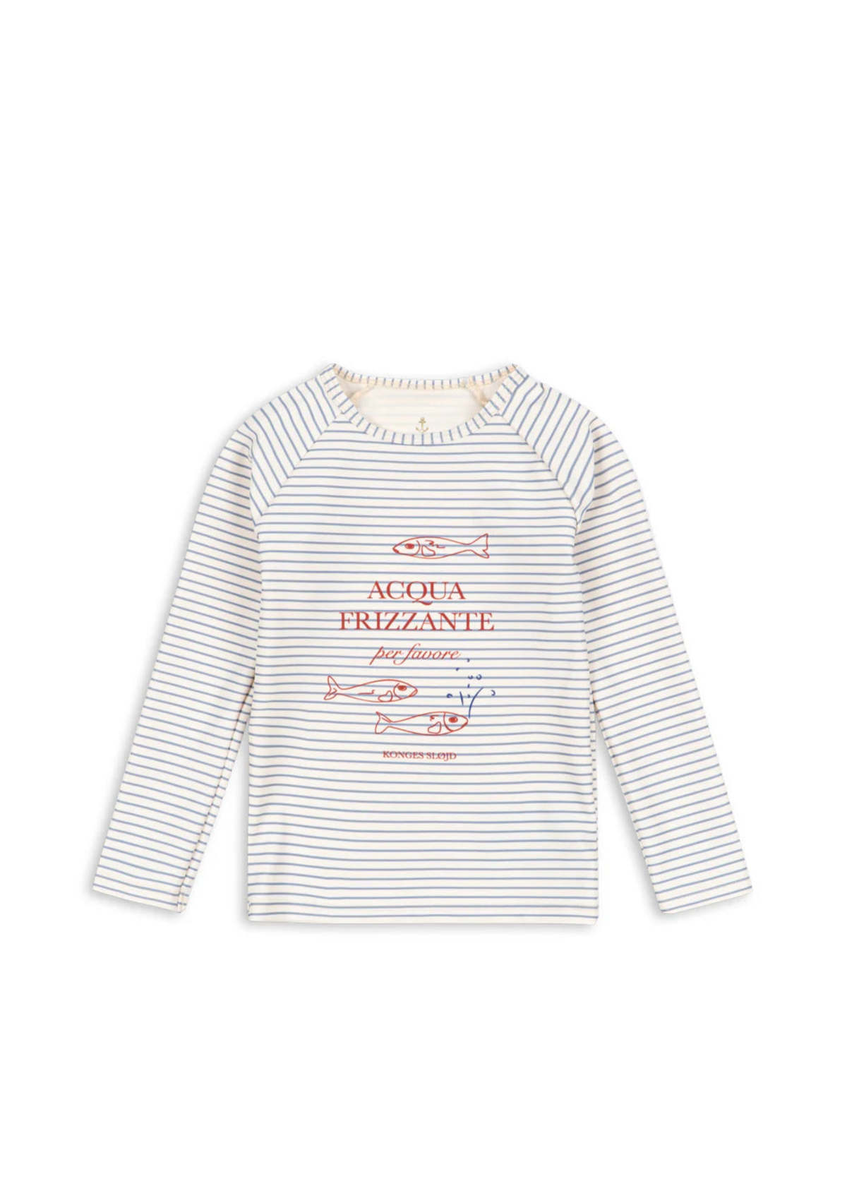 KIDS konges slojd Aster Swim Blouse Top - Stripe Blue - Image 3 of 5