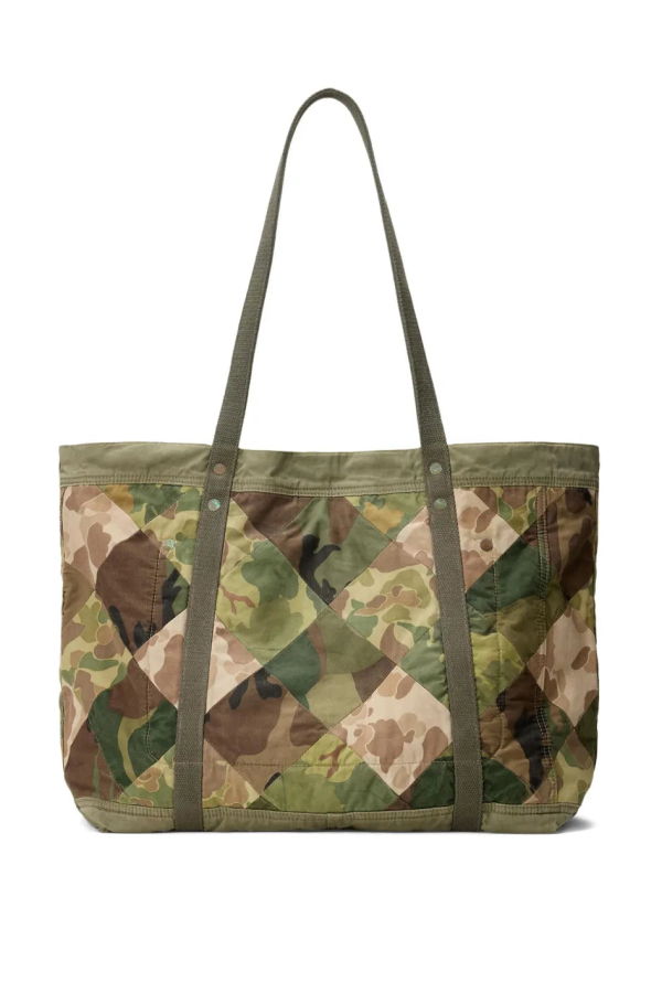 RRL Patchwork Camo Tote - Camo