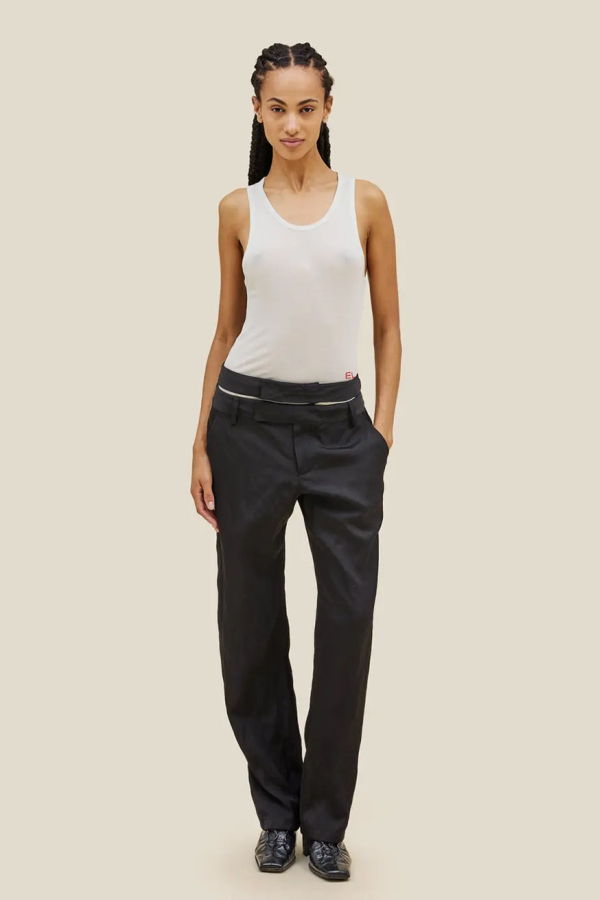 ECKHAUS LATTA Shadow Trouser Pants - Obsidian