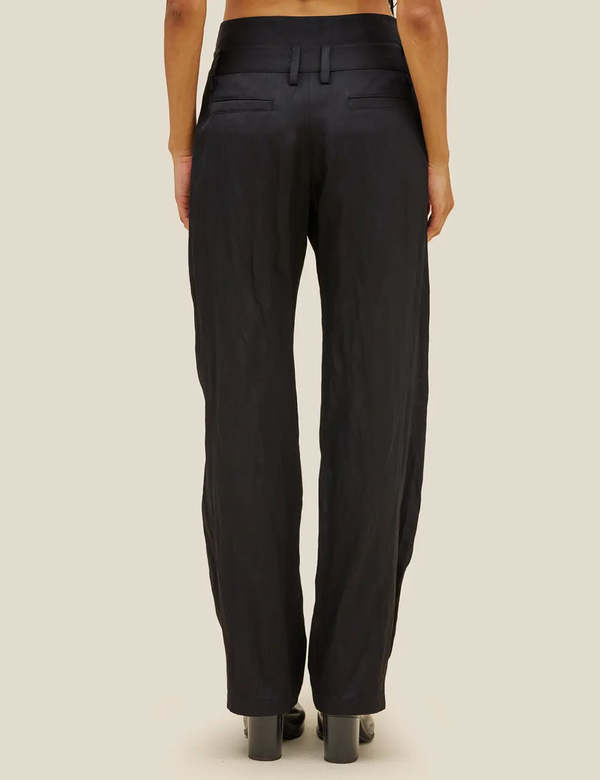 ECKHAUS LATTA Shadow Trouser Pants - Obsidian