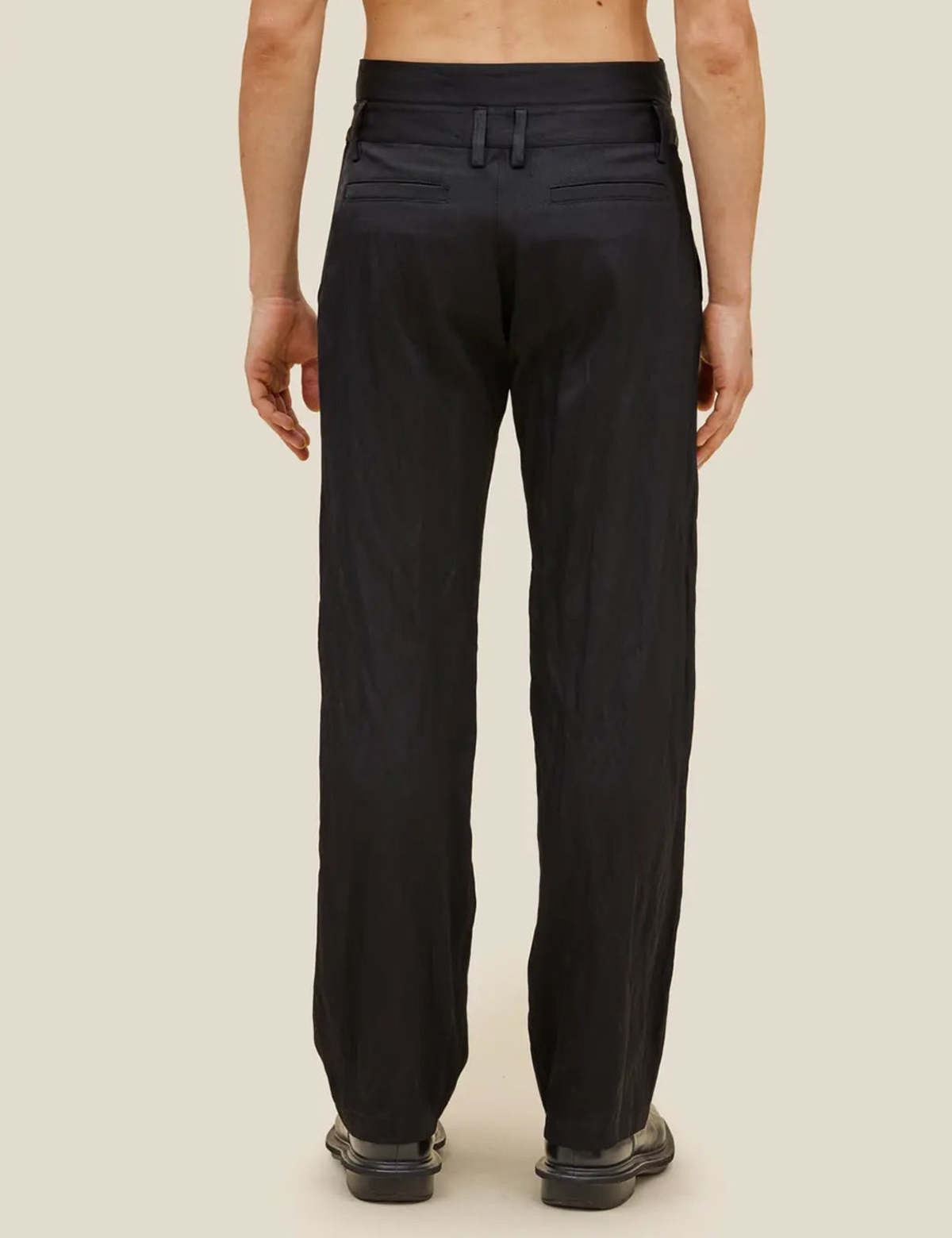 ECKHAUS LATTA Shadow Trouser Pants - Obsidian - Image 9 of 9