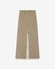 Alysi Linen Midi Skirt - Khaki - Thumbnail 6