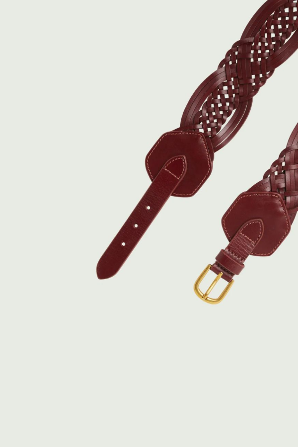 Cotélac Braided Leather Belt