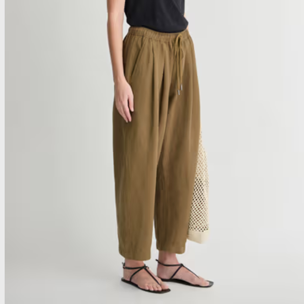 Apiece Apart Everyday Pull On Pant - Tobacco Apiece Apart Everyday Pull On Pant - Tobacco