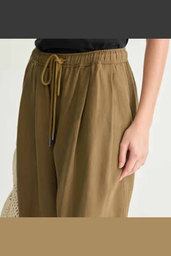 Apiece Apart Everyday Pull On Pant - Tobacco