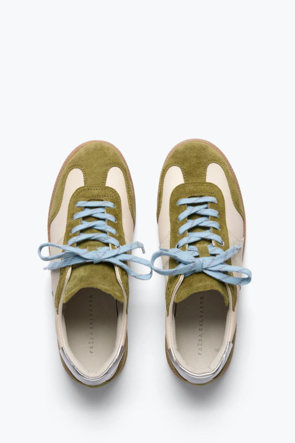 Freda Salvador Jackie Sneaker - Wasabi Suede