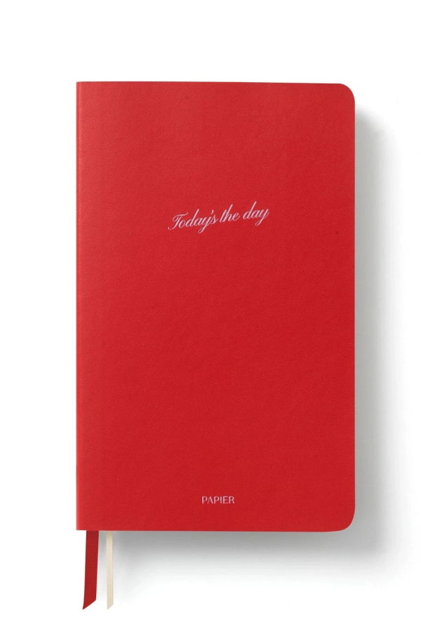 Papier Today's The Day Lined Notebook