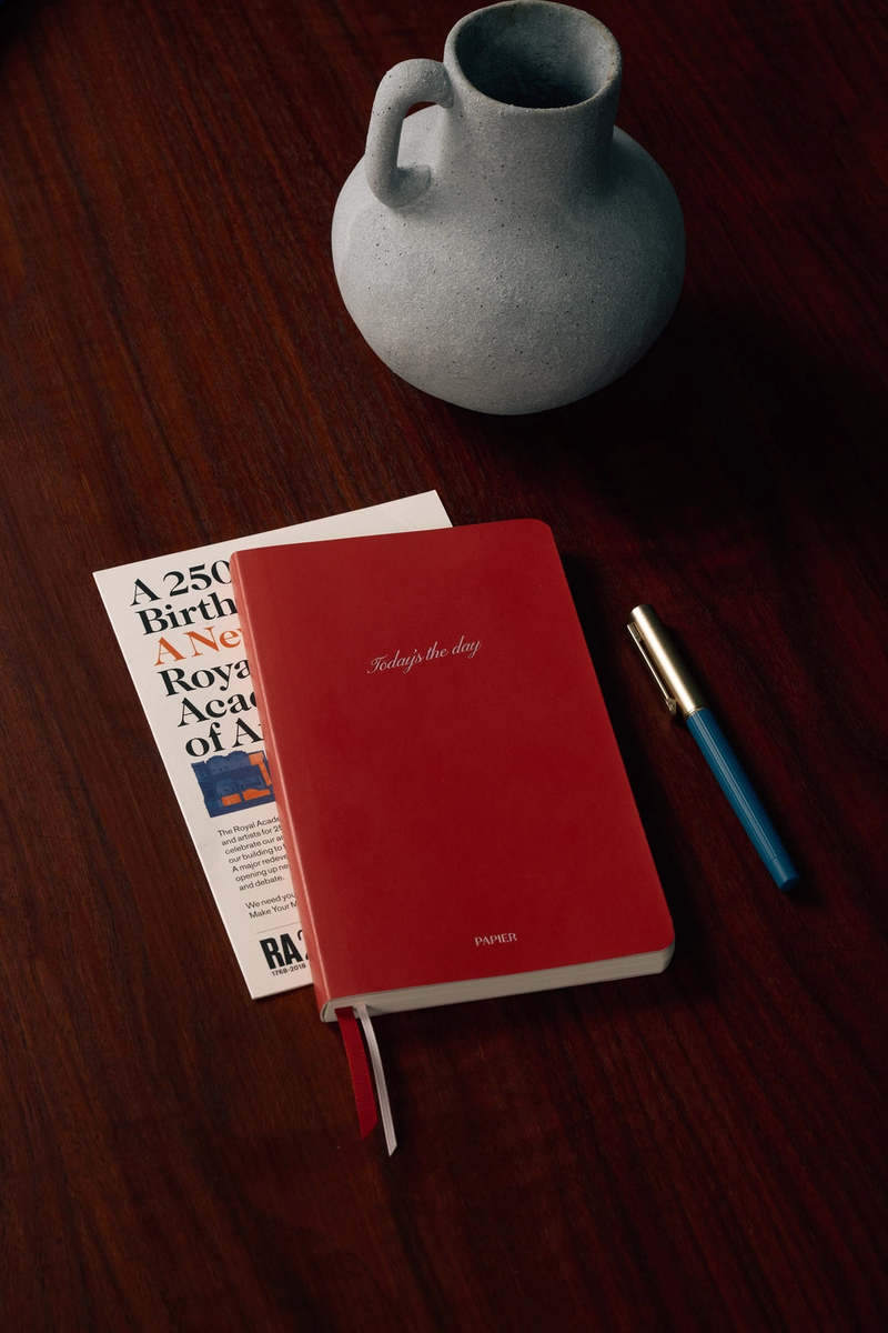 Papier Today's The Day Lined Notebook