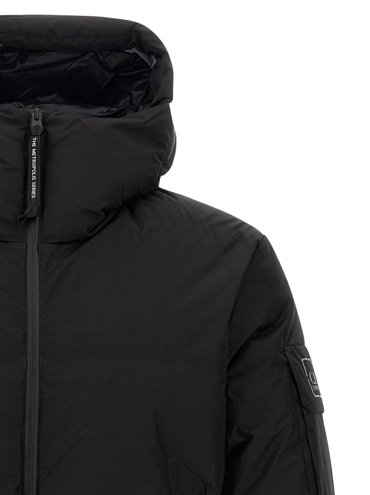 C.P. Company The Metropolis Series Down Jacket - Black - Image 3 of 4