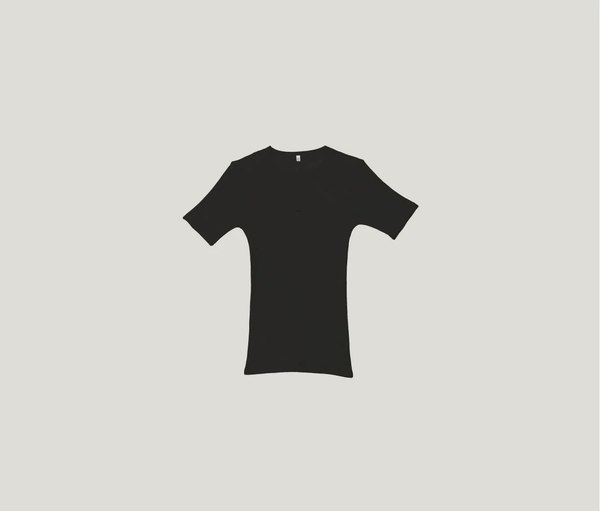 Baserange Heart Shortsleeve Tee - Black