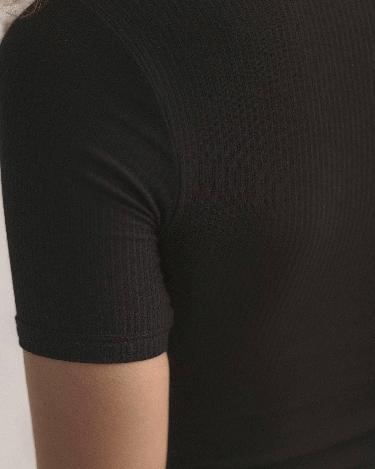 Baserange Heart Shortsleeve Tee - Black - Image 4 of 7