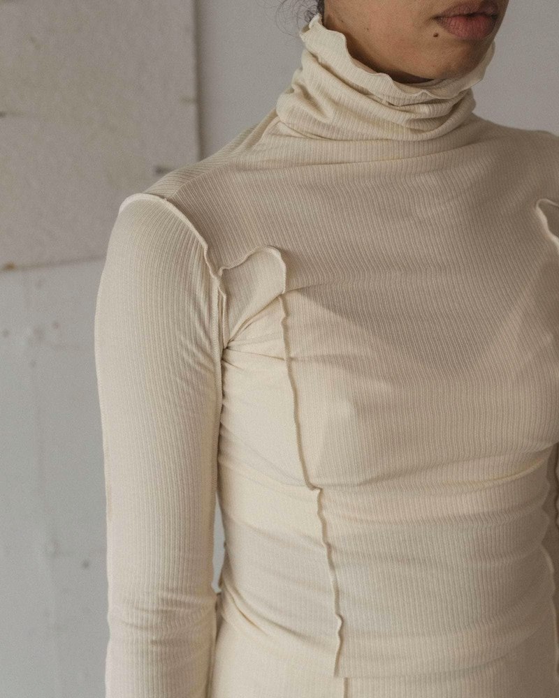 Baserange Omato Organic Cotton Turtleneck Top