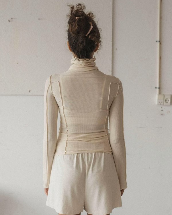 Baserange Omato Organic Cotton Turtleneck Top