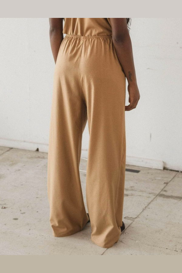 Baserange Brand Stoa Pant - Brown