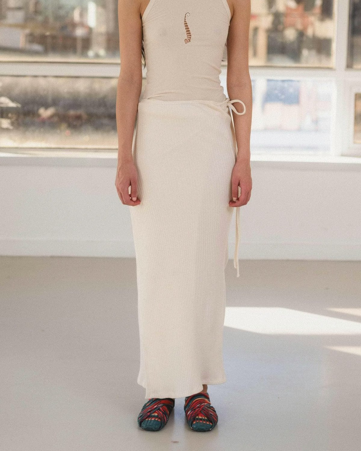 Baserange Brig Organic Cotton Skirt - Image 3 of 6