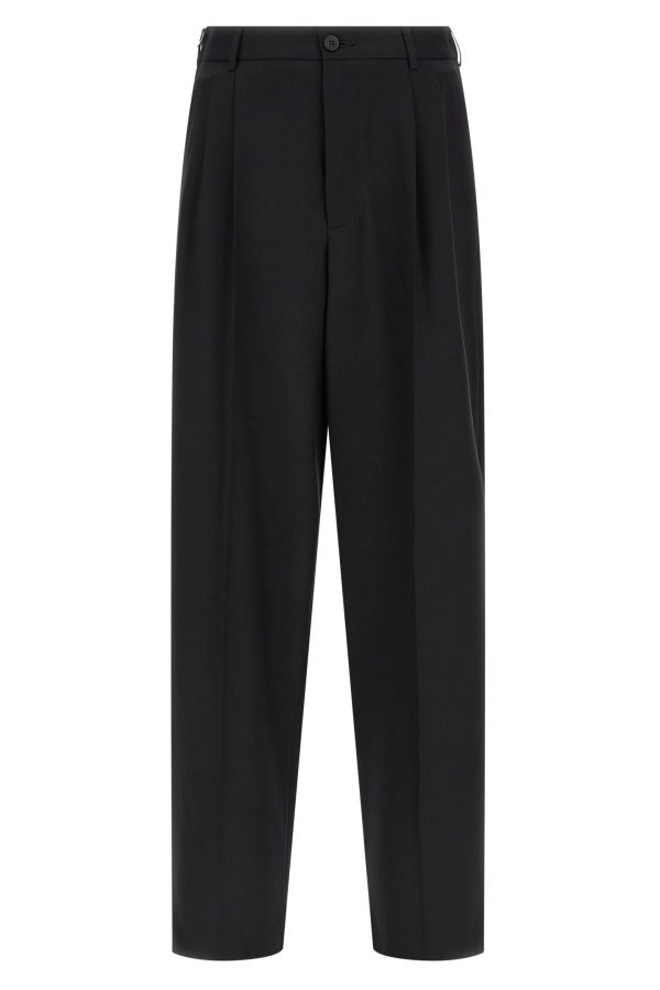 Magliano Classic Zip Double Pince Pants - Black