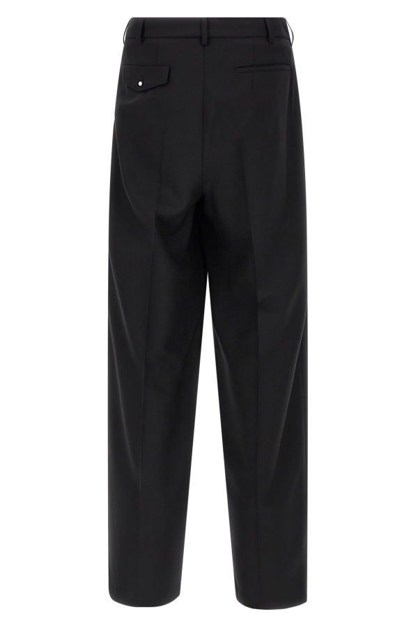 Magliano Classic Zip Double Pince Pants - Black