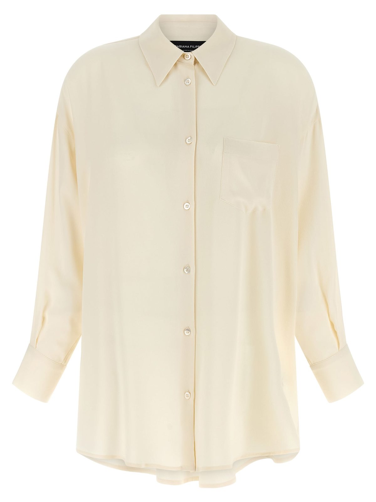 Fabiana Filippi Diamond Thread Shirt - Beige - Image 1 of 4