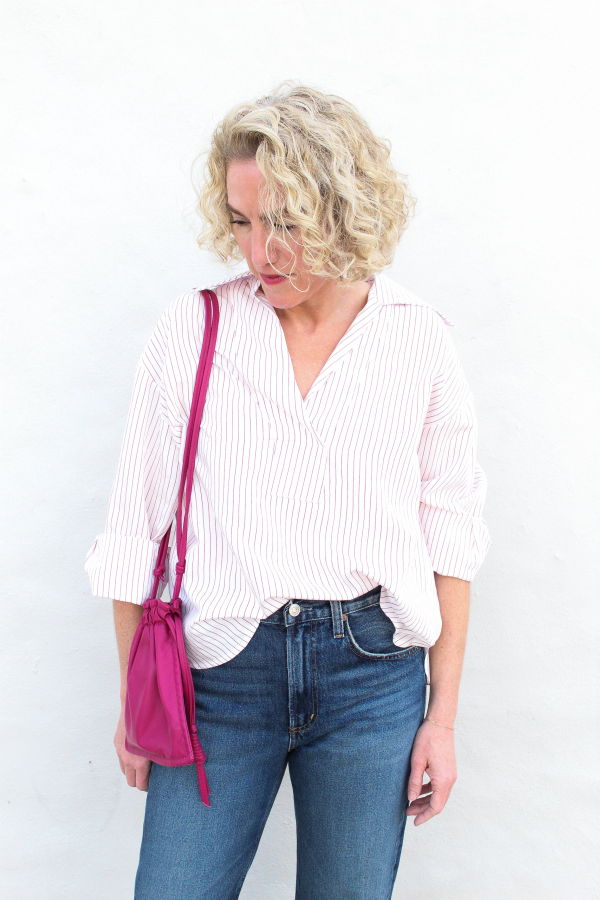 Colibri Brooklyn Top - Pink Stripe