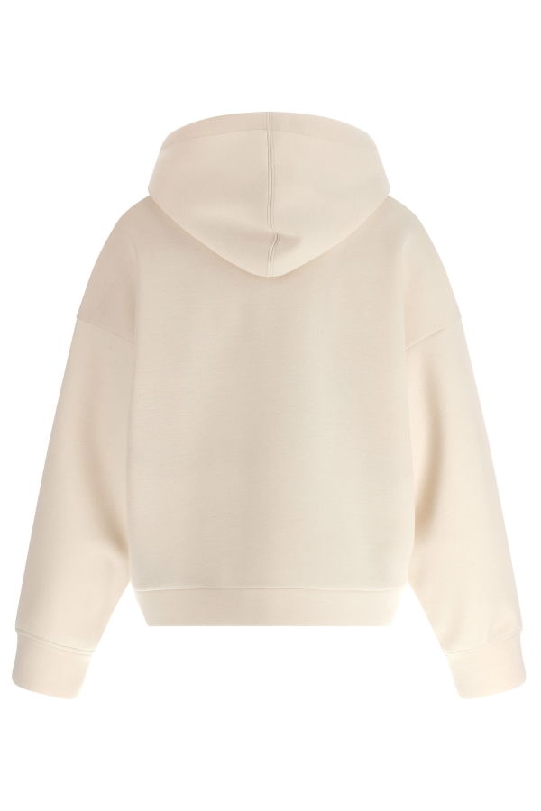 Fabiana Filippi Scuba Cashmere Hoodie - Beige