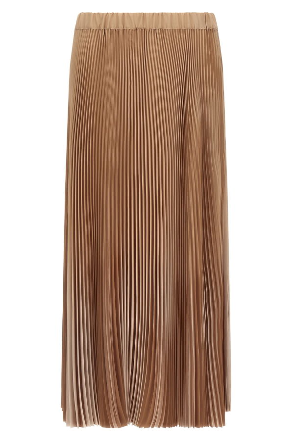 Fabiana Filippi Pleated Skirt - Beige