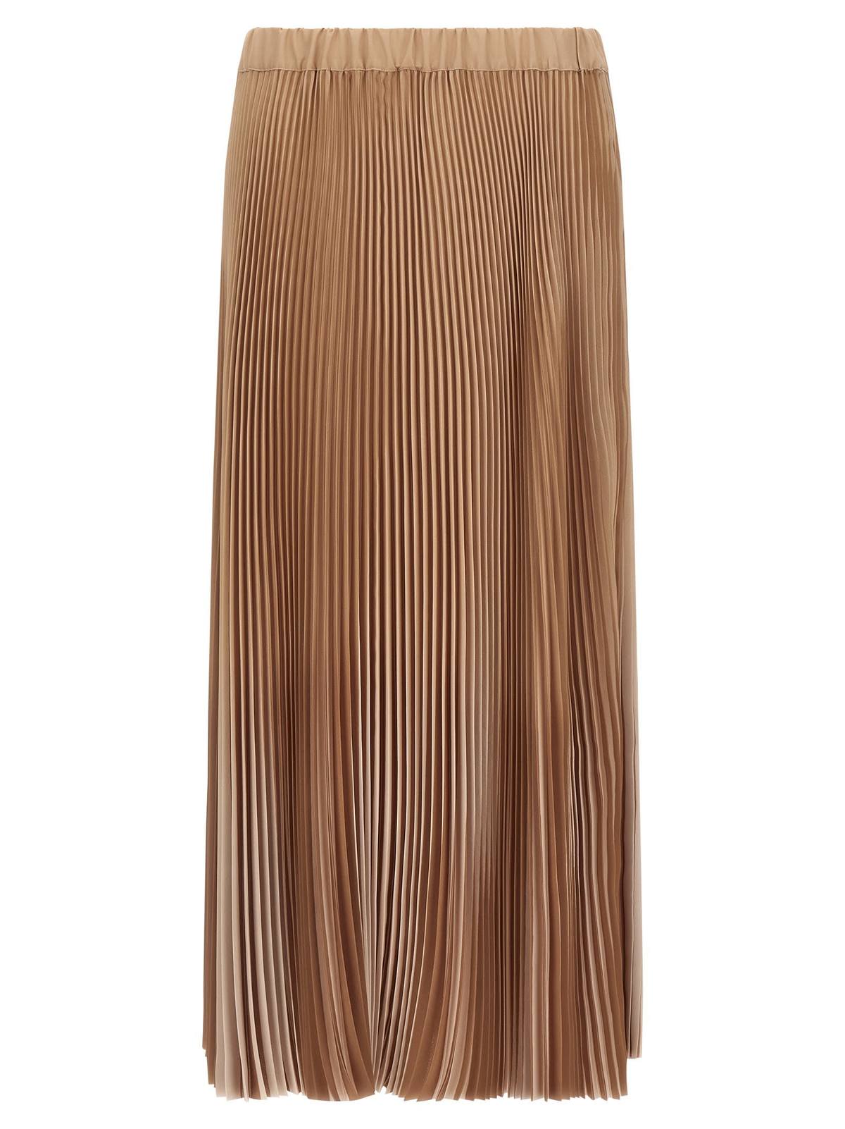 Fabiana Filippi Pleated Skirt - Beige - Image 1 of 4