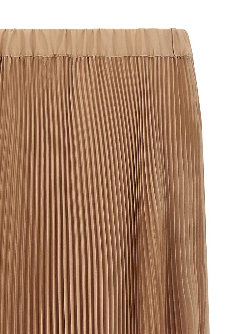 Fabiana Filippi Pleated Skirt - Beige