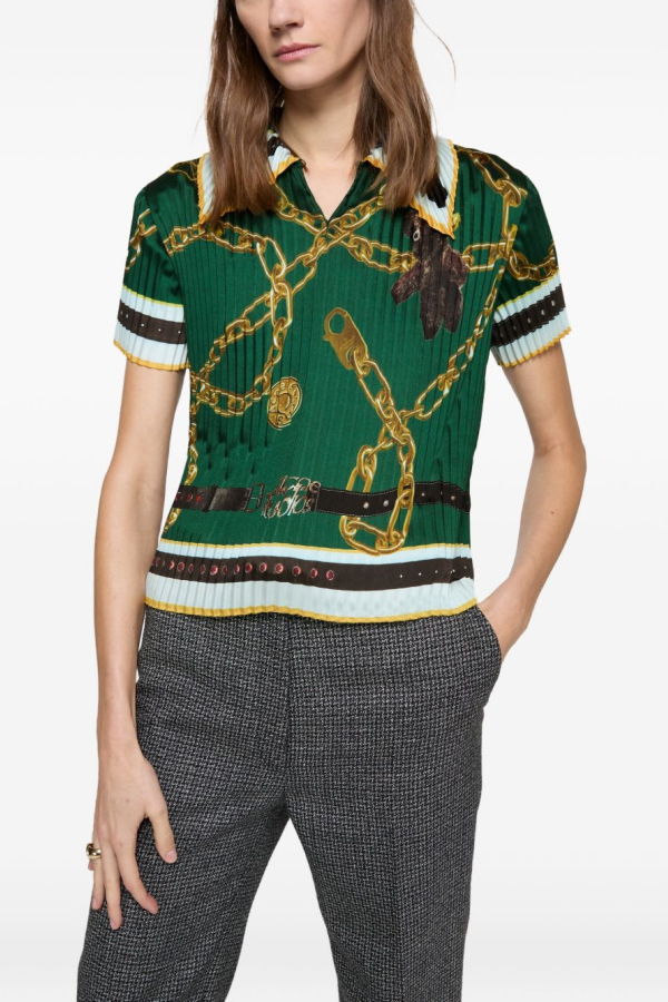 Acne Studios Printed Shirt - Green