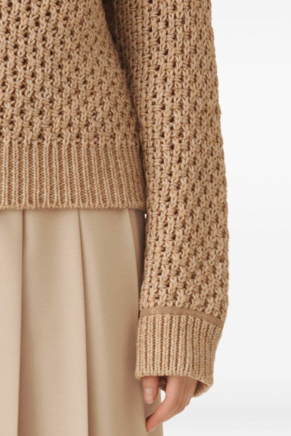 Fabiana Filippi Cotton Sweater - Ivory