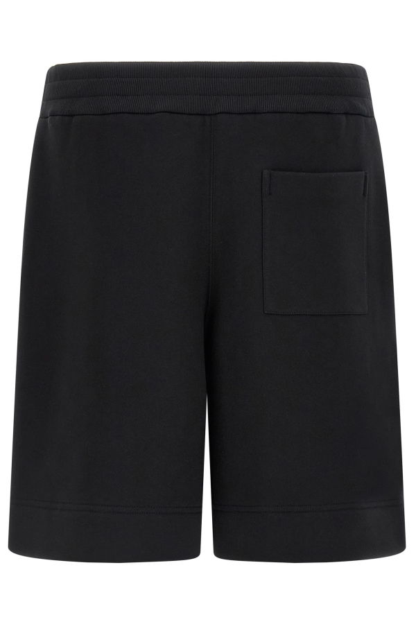 Jil Sander Embroidered Logo Bermuda Shorts - Black