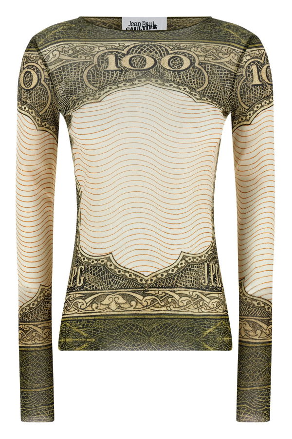 Jean Paul Gaultier Re-Edition - The Green Cartouche Top - Multicolor