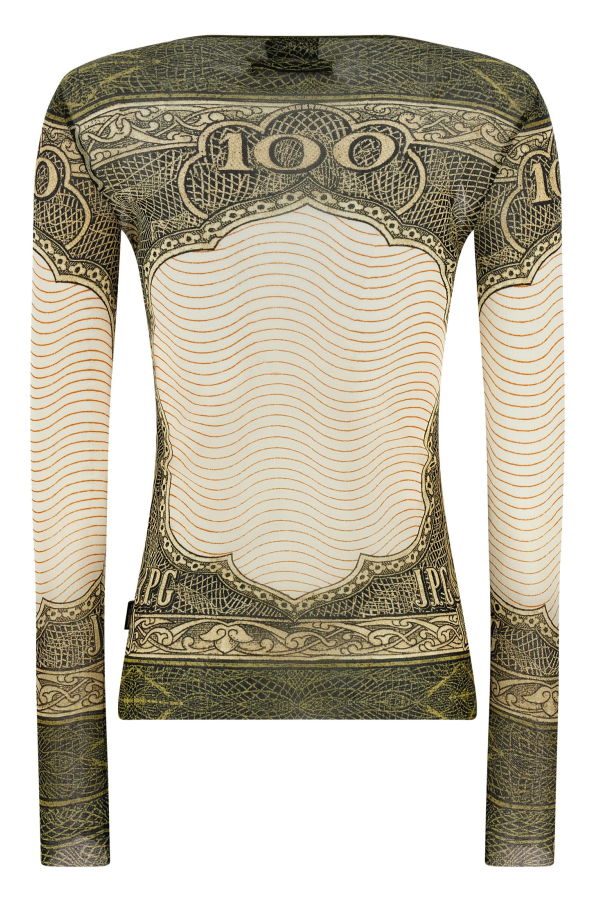 Jean Paul Gaultier Re-Edition - The Green Cartouche Top - Multicolor