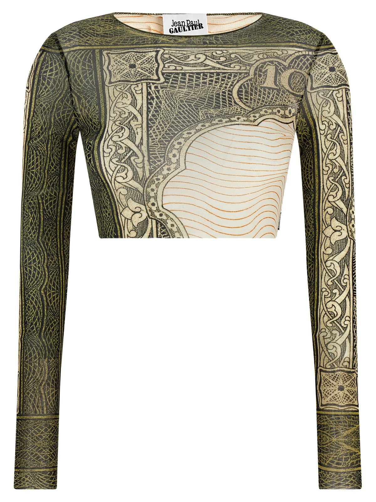 Jean Paul Gaultier Re-Edition - The Green Cartouche Top - Image 1 of 4